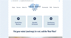 Desktop Screenshot of neatnestmaidservice.com